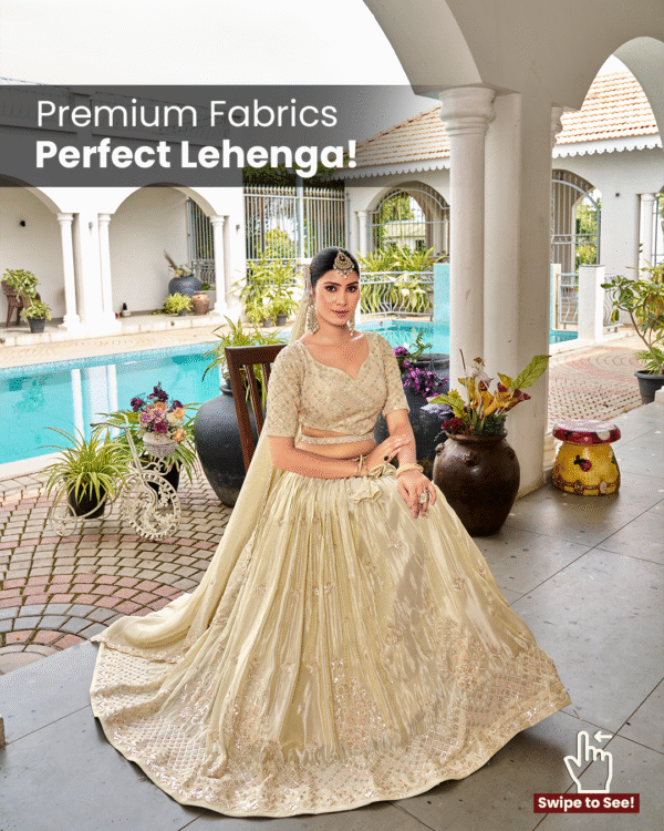 Regalia Luxe Lehenga Collection – Crafted from Premium Fabrics